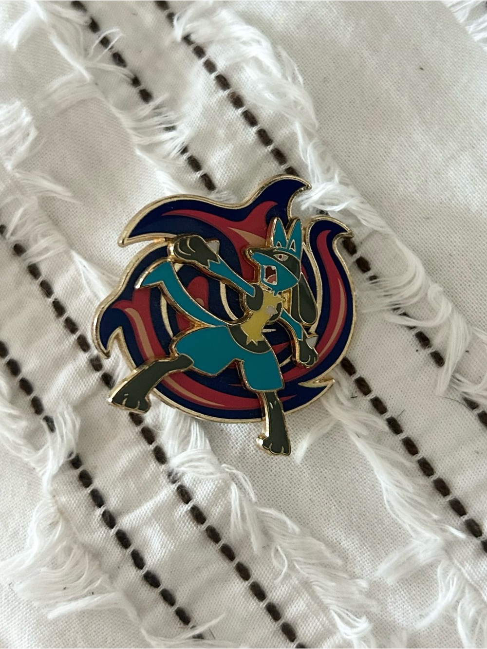 Pokemon Lucario VSTAR Enamel Collector Pin 2022 Fighting Steel Type